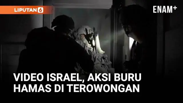 Lewat Video Ini Israel Klaim Telah Bongkar Terowongan Hamas