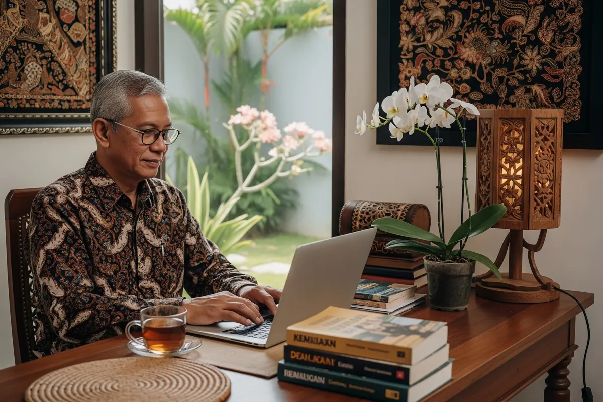 Peluang Usaha untuk Pensiunan Pesangon /Ilustrasi gemini