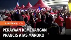 Seperti apa situasi di Al Bayt Stadium, Al khor, Qatar, usai pertandingan semifinal Prancis kontra Maroko, kita bergabung dengan Azizah Hanum dan Anindika Pribadi, langsung dari Al Bayt Stadium.