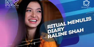 Kebiasaan menulis diary dan manfaatnya menurut Raline Shah