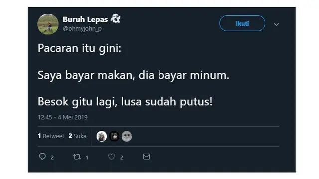 Gaya Pacaran yang Benar Ala Netizen Ini Bikin Senyum-senyum Kecut
