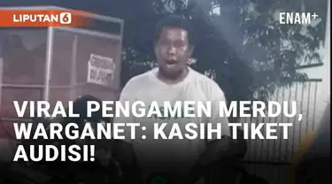 Seorang pengamen pria baru-baru ini viral di media sosial karena suara merdunya. Aksi pria berbaju putih itu berhasil mencuri perhatian pengunjung rumah makan hingga direkam. Bermodalkan speaker kecil, suara pria itu sukses membuat kagum pengunjung d...