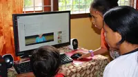 Program Digital Village & Library untuk membantu anak-anak belajar daring/dok. SOS Children’s Villages