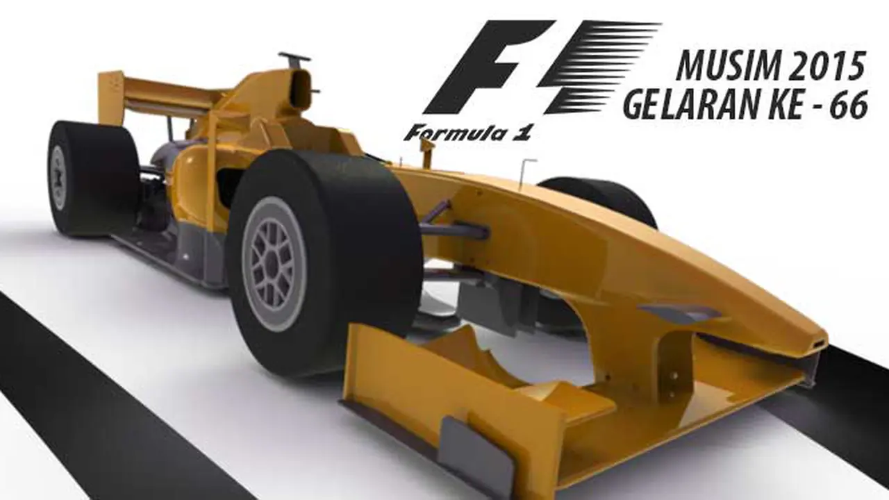 [INFOGRAFIS] Tim dan Jadwal Formula 1 Musim 2015