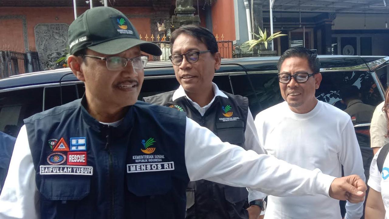 Sebelum Diberi Bantuan, Mensos Sebut 474 Kios dan Ruko Rusak Akibat Banjir Bali akan Dianalisis