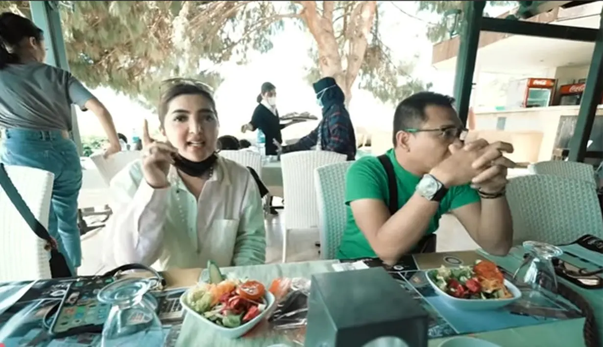 Anang Hermansyah dan Ashanty di Turki (Youtube/The Hermansyah A6)