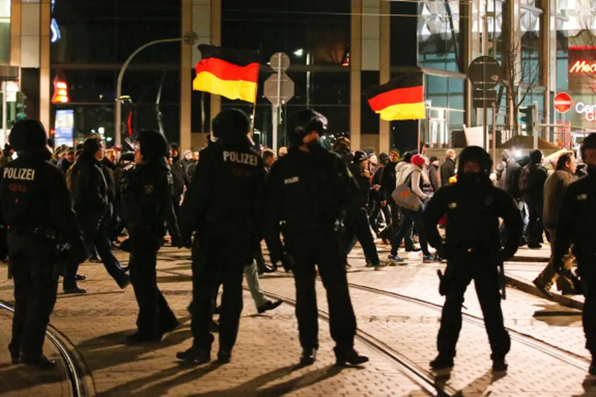 Demonstrasi menentang Pegida 