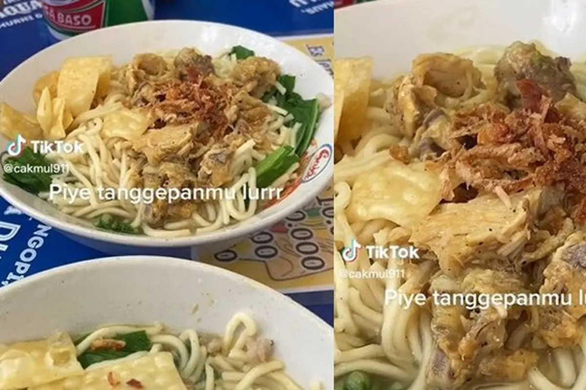 Pria Ini Temukan Banyak Belatung di Mi Ayam, Bikin Warganet Mual