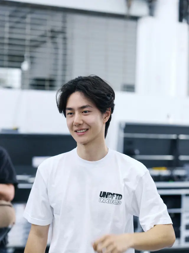 Wang Yibo di Sepang, Malaysia (credit: Weibo)
