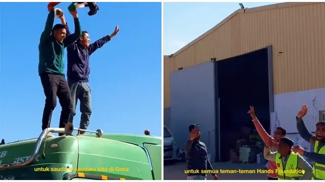 6 Potret Ivan Gunawan Kirim Bantuan 6 Kontainer ke Palestina, Sigap Soal Kemanusiaan