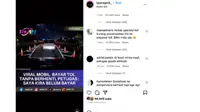 Pengemudi tol diteriaki petugas dikira belum bayar