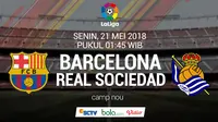La Liga Barcelona Vs Real Sociedad (Bola.com/Adreanus TItus)