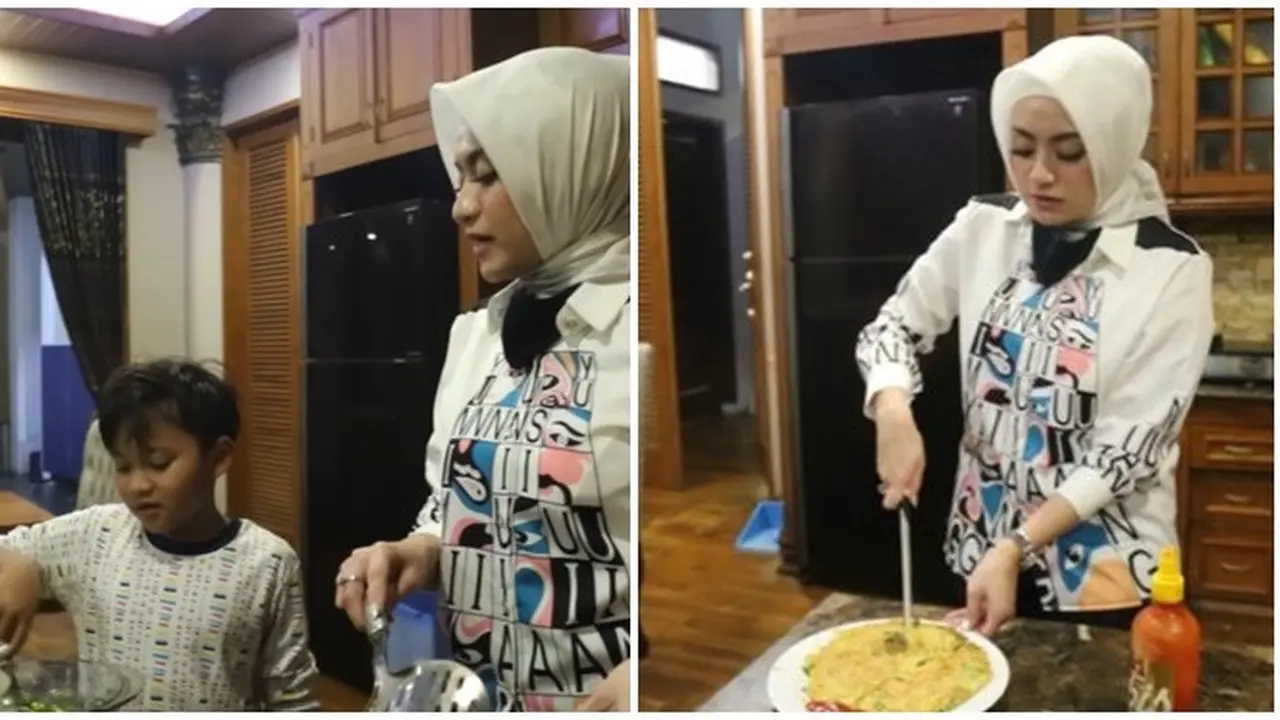 6 Momen Nathalie Holscher Masak Buat Ferdi, Rela Bangun Jam 1 Malam