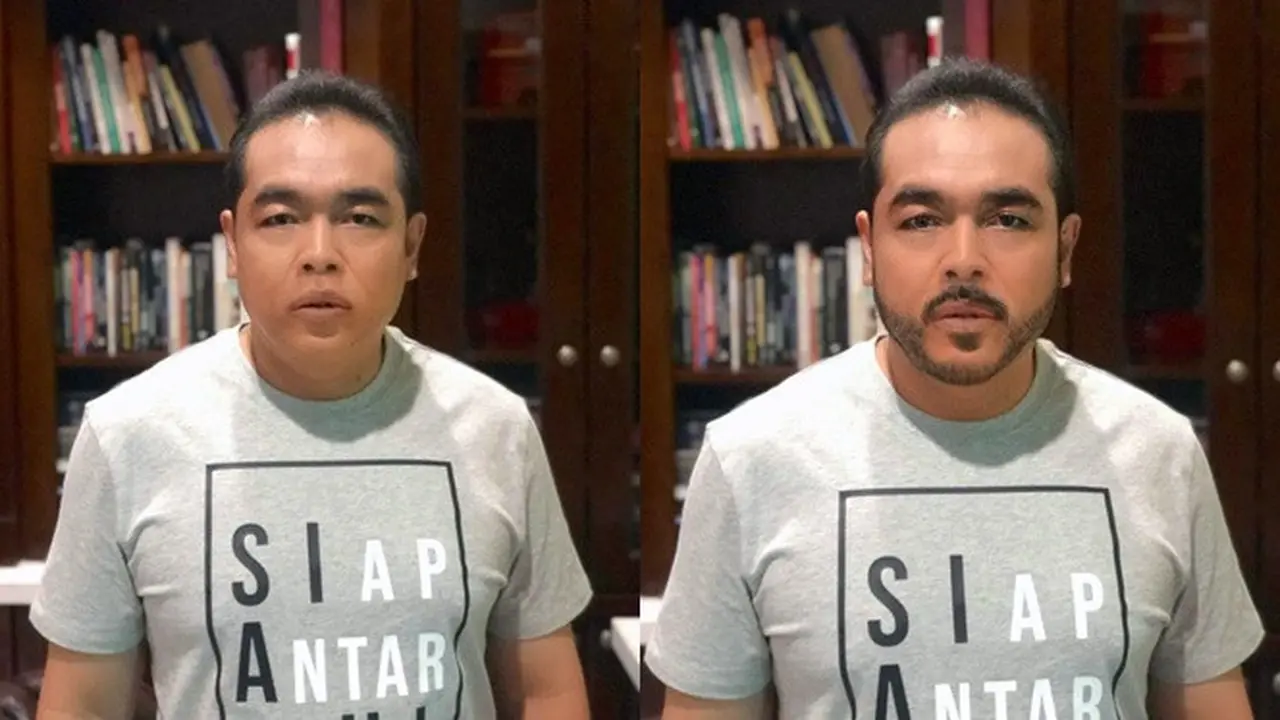 6 Editan Foto Adam Suami Inul Daratista Kembali Berkumis Ini Bikin Ketawa Geli