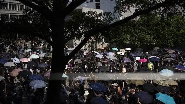 Demonstrasi Hong Kong.