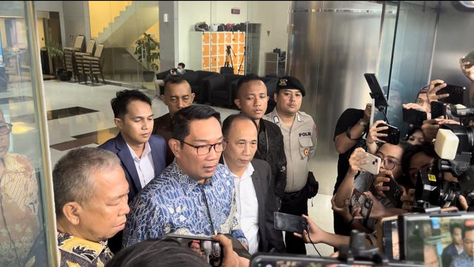 Ridwan Kamil Usai Diperiksa KPK Soal Korupsi BJB: Saya Tak Nikmati Hasilnya