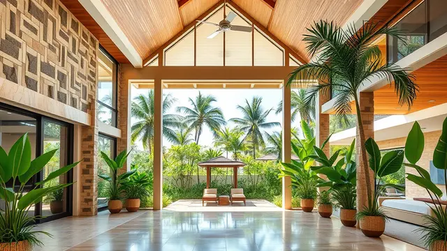 Rumah Tropis Bergaya Resort