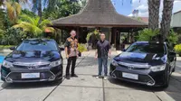 Toyota Camry 2018 Tipe G Bekas Bluebird Dijual Rp 325 Juta (Arief A/Liputan6.com)