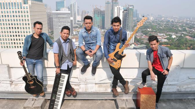 Band asal Sumatera Selatan, Ilir7. (Liputan6.com / Adrian Martinus Tunay)