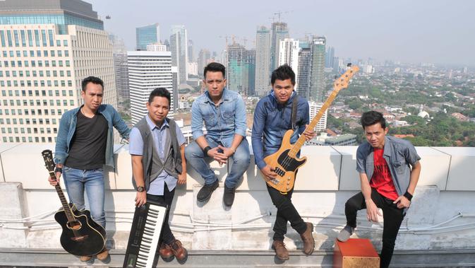 Band asal Sumatera Selatan, Ilir7. (Liputan6.com / Adrian Martinus Tunay)
