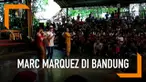 Selain menyapa penggemarnya, Marc Marquez bertemu dengan Gubernur Jawa Barat Ridwan Kamil, meluncurkan 5 moge terbaru Honda, dan yang terakhir adalah bermain angklung di Saung Angklung Mang Udjo, Padasuka, Bandung.