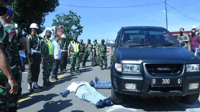 Puspomad Gelar Rekonstruksi Kasus Kecelakaan Nagreg