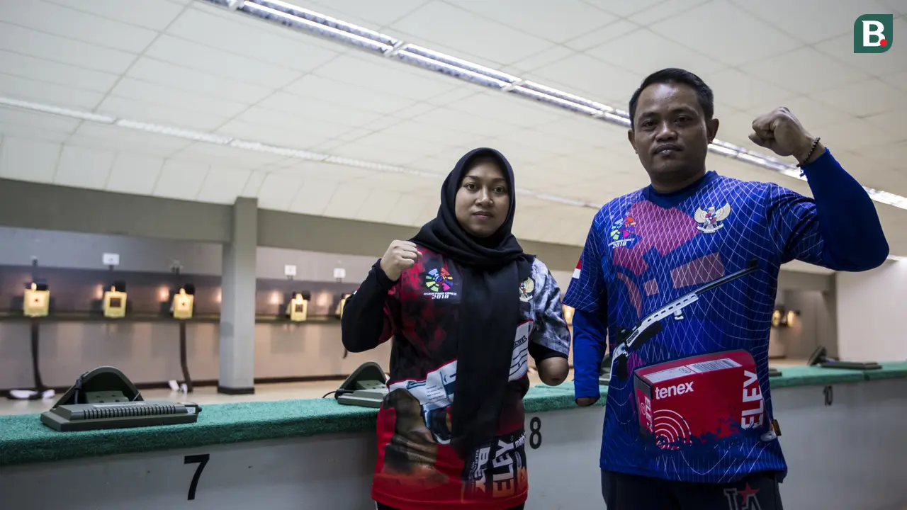 Latihan Menembak Para Games