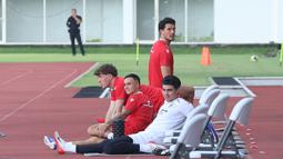 Elkan Baggott akhirnya kembali ke Timnas Indonesia. Sudah lebih dari dua tahun bek muda ini absen membela Tim Merah Putih. (Bola.com/M Iqbal Ichsan)