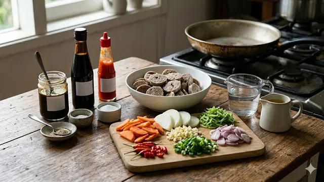Cara Membuat Tumis Bakso Daging Kurban