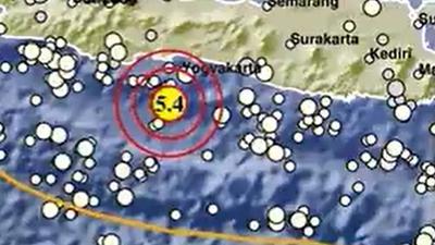 Detik-Detik Gempa Magnitudo 5,4 Guncang Cilacap