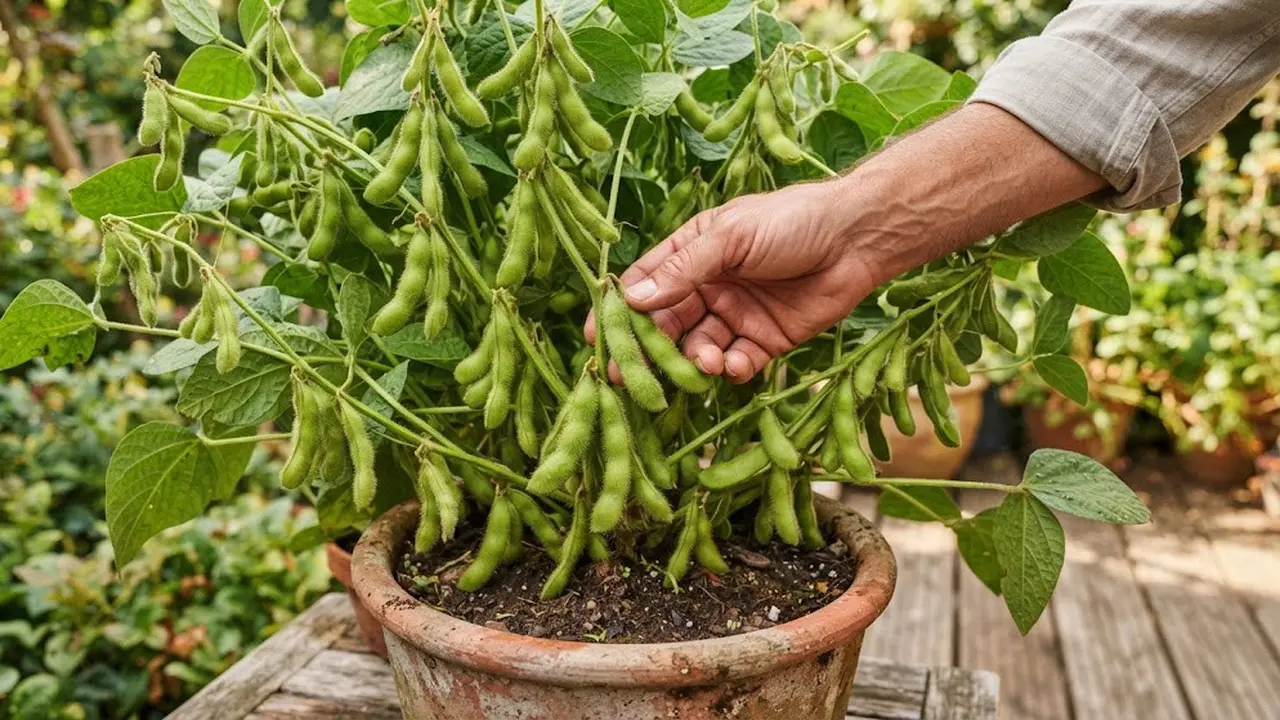 Cara Menanam Edamame di Rumah dalam Pot
