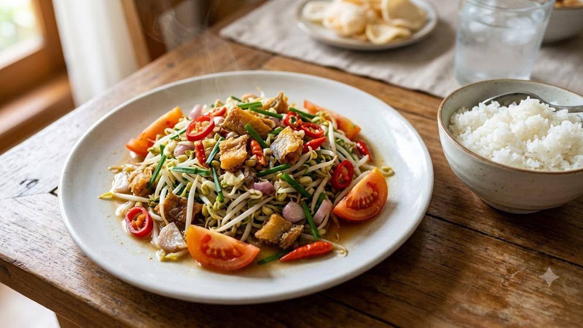 Resep Tumis Tauge Ikan Asin Rumahan, Rasa Gurih Menggugah Selera