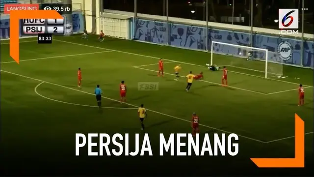 Persija Jakarta menang 3-1 atas tuan rumah, Home United dalam partai kualifikasi ketiga Liga Champions Asia.