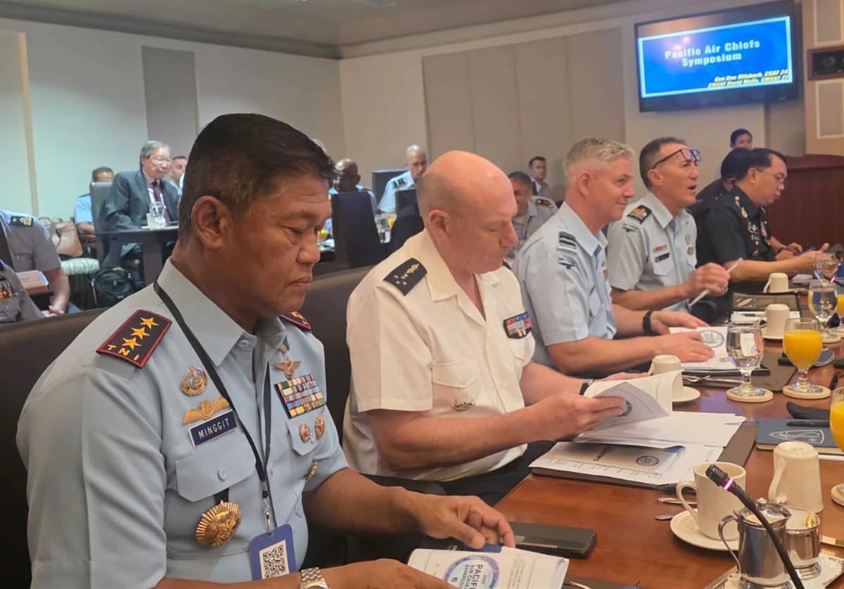 FOTO: Pangkoopsudnas Hadiri Simposium Angkatan Udara Pasifik di Hawaii