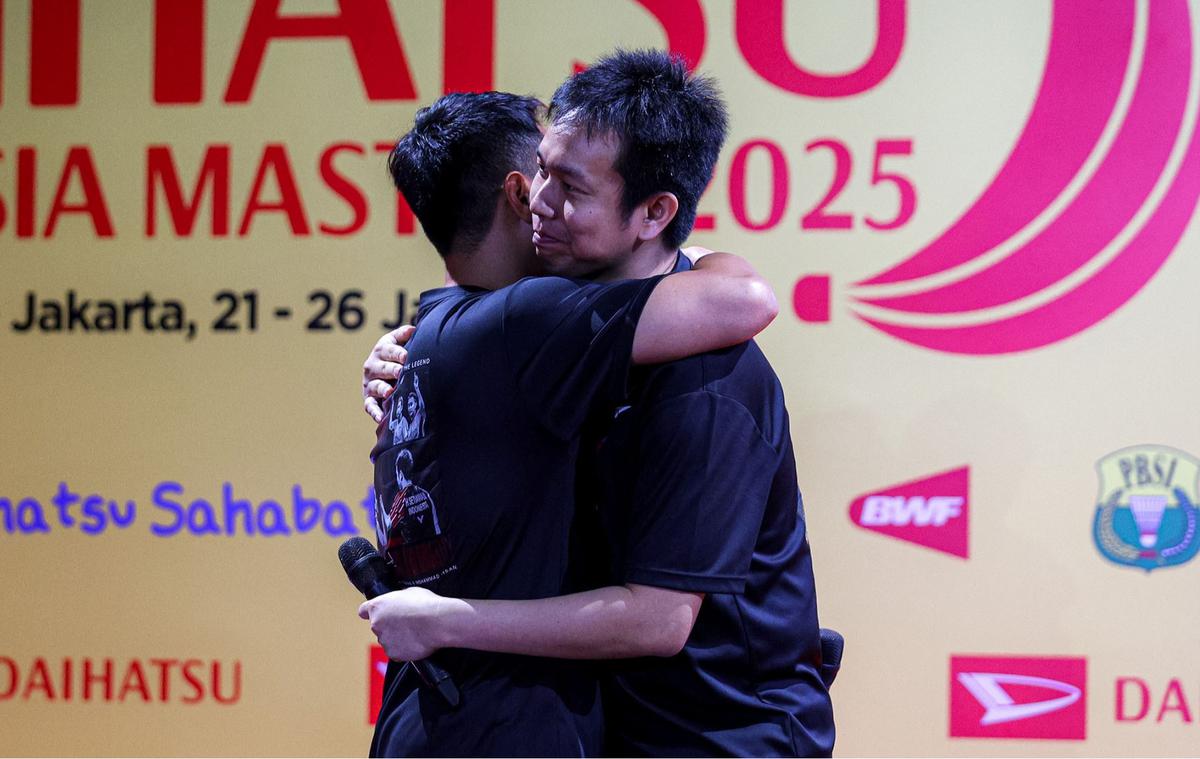 Tribute to The Daddies kepada  Mohammad Ahsan/Hendra Setiawan