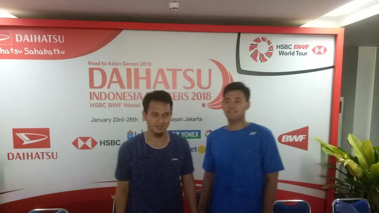 Mohammad Ahsan/Angga Pratama, Indonesia Masters 2018