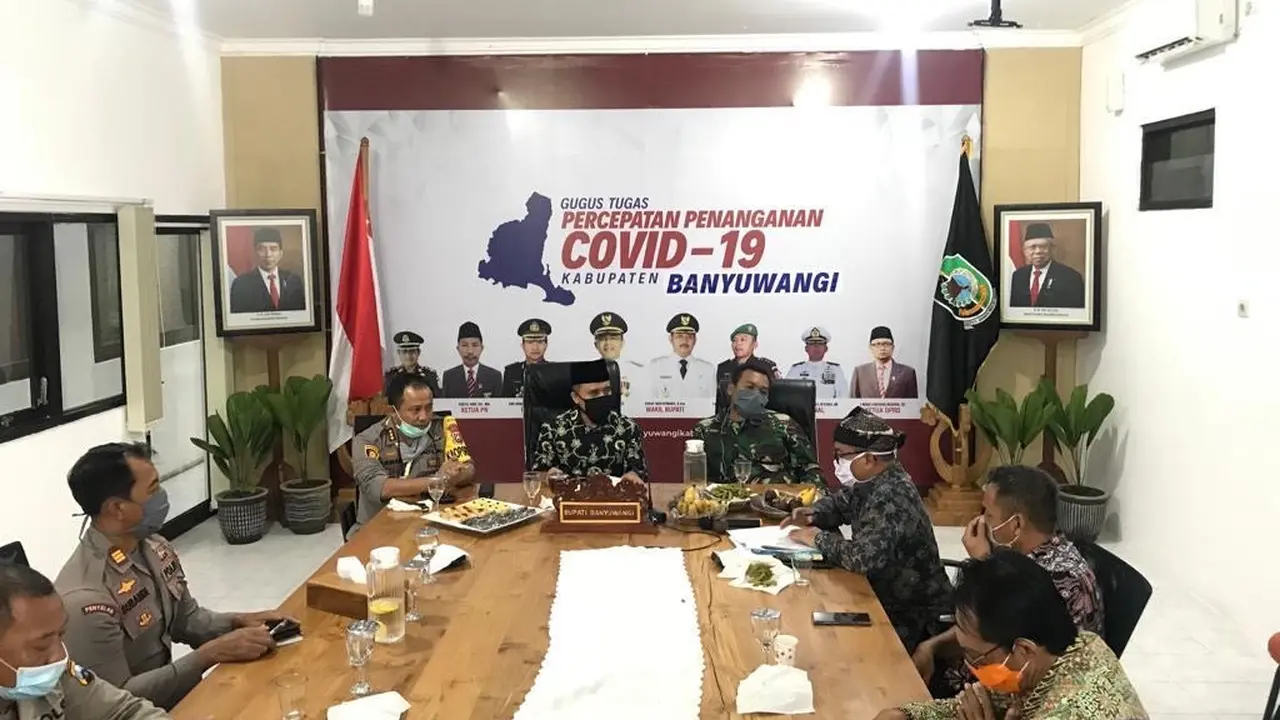 Forpimda Banyuwangi Sepakat Intensifkan Posko Pantau Pemudik