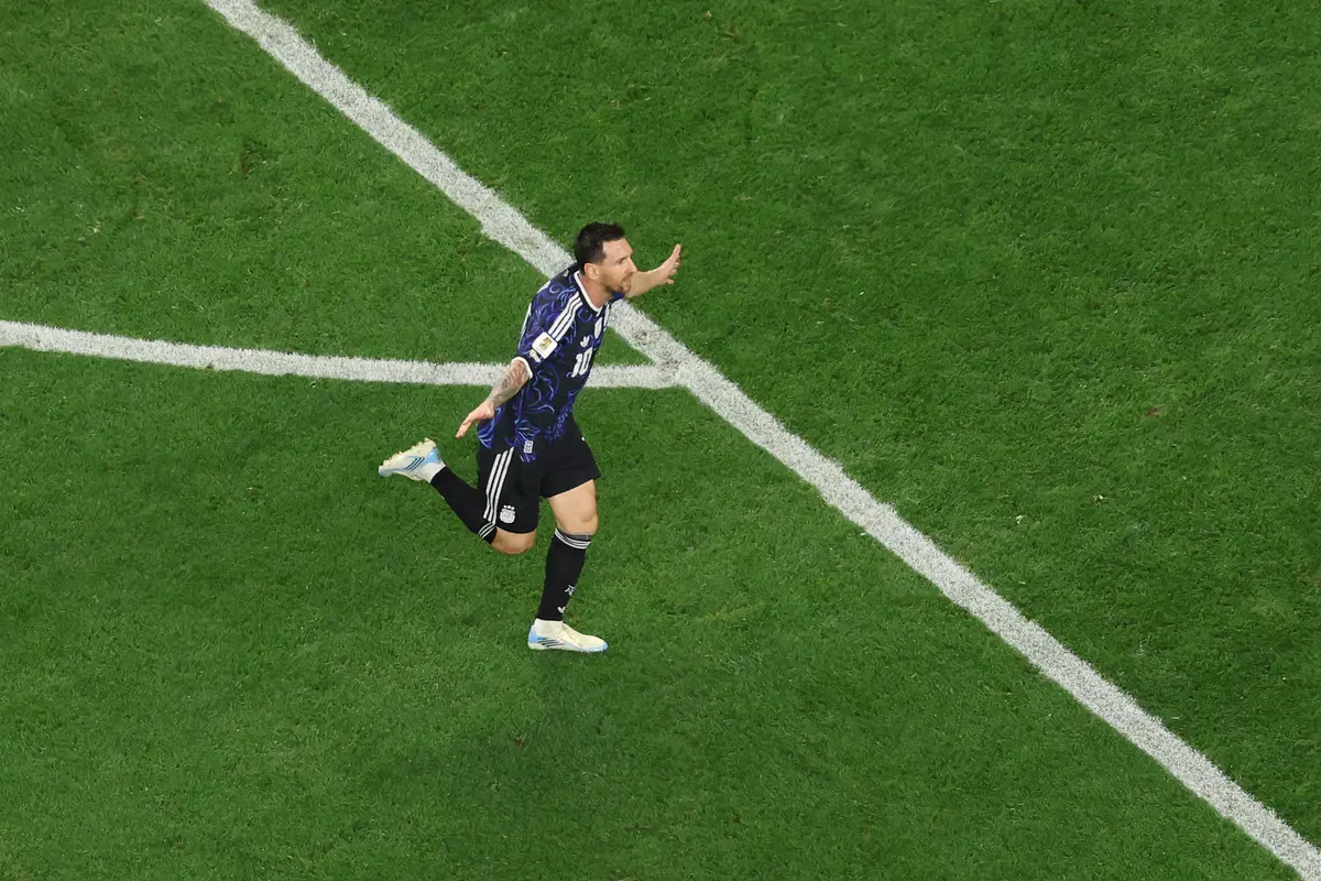Selebrasi Messi