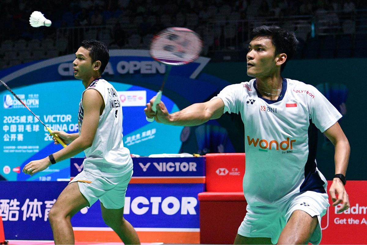 FOTO: Fajar/Fikri Persembahkan Satu-Satunya Gelar untuk Indonesia di China Open 2025