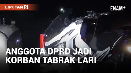 VIDEO: Innalillahi, Anggota DPRD Meninggal Usai Ditabrak Truk