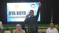 Uya Kuya saat mengikuti sosialisasi MBG. (ist)