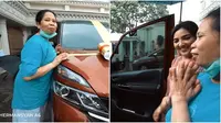 Ashanty hadiahi asisten mobil mewah (Sumber: YouTube/The Hermansya A6)