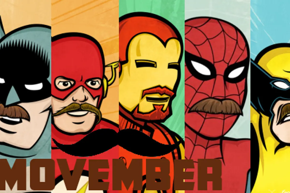 Wih! 6 Superhero Ini Pelihara Kumis di Bulan November