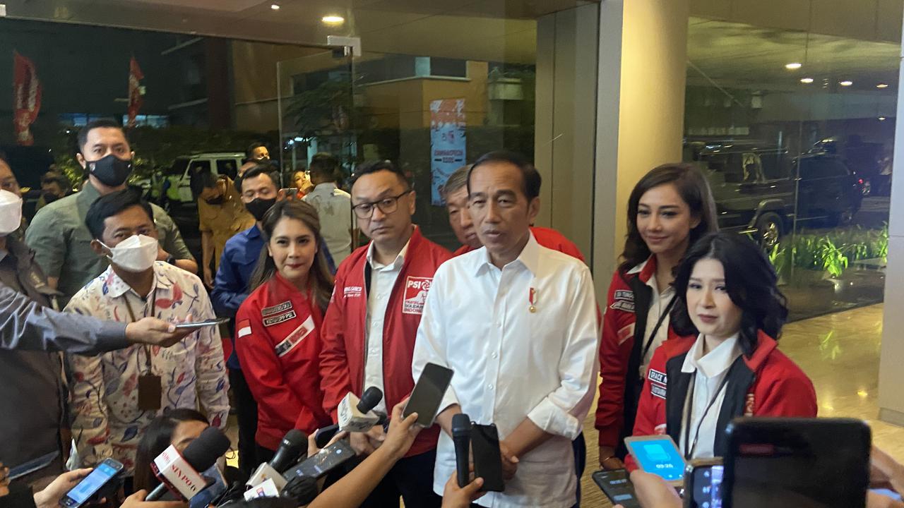 Jelang Kongres PSI, Jokowi Ngaku Belum Lakukan Konsolidasi