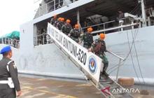 Danlanud Soewondo Sambut Ratusan Prajurit Satgas RI-PNG Usai Bertugas di Papua