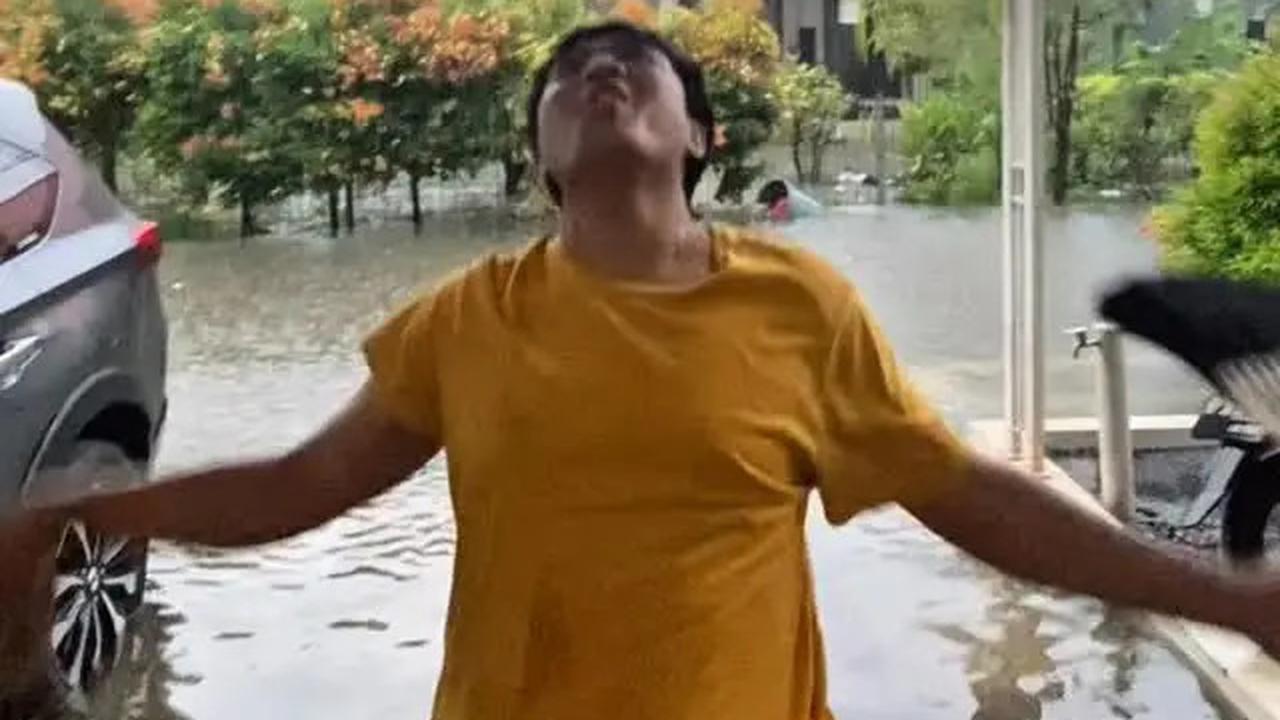Rumah Komika Apos Hutagaol di Bekasi Kembali Kebanjiran, Belum 6 Bulan Ditempati Sudah 2 Kali Terendam
