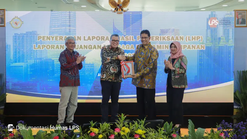 LPS kembali meraih opini wajar dalam hal semua hal yang material sesuai dengan Standar Akuntansi Keuangan di Indonesia dari Badan Pemeriksa Keuangan (BPK) RI