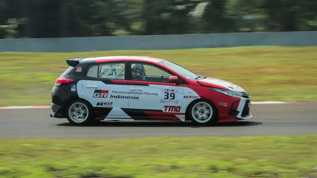 Toyota Yaris GR Sport yang digeber Haridarma Manoppo (Adrenal Rio)