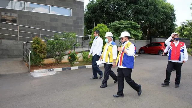 Pembangunan Rumah Susun (Rusun) Tingkat Tinggi di Pasar Jumat DKI Jakarta sudah mencapai 90 persen. (Dok Kementerian PUPR)