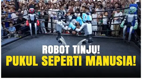Di Konferensi Robot Dunia (WRC) Beijing, dua robot tinju canggih dari Unitree Robotics bertarung sengit di atas ring. Dengan pukulan cepat, pertahanan rapat, bahkan kemampuan bangkit lagi setelah terjatuh, gerakan mereka benar-benar mirip petinju man...